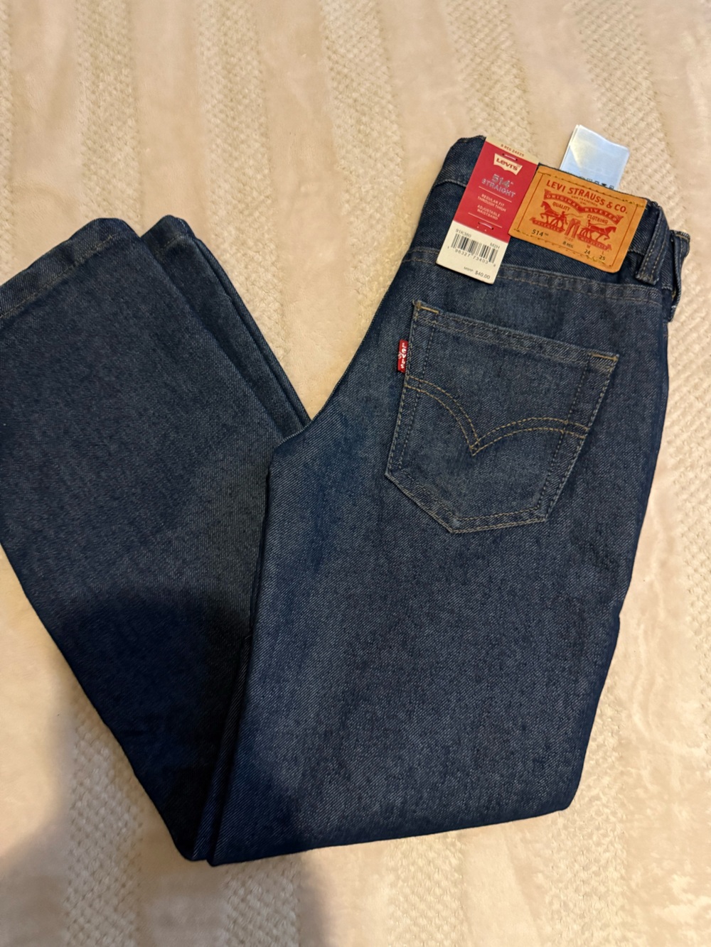 Levi's Men's Indigo Straight Jeans